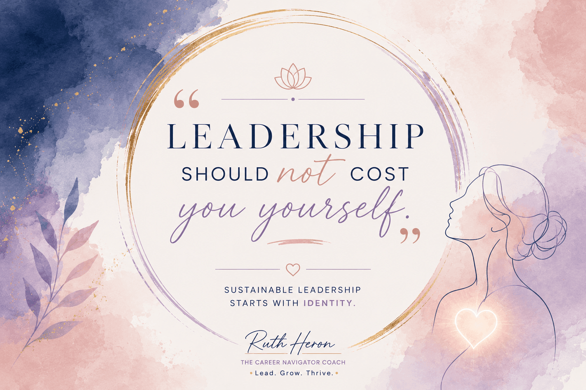 Leadership should not cost you yourself